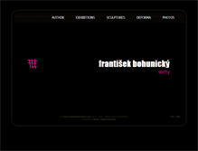 Tablet Screenshot of frantisekbohunicky.com